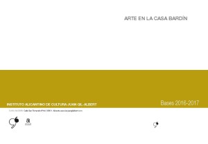 BASES CONCURSO ARTE EN LA CASA BARDIN, selección exposiciones programación de 2016 2017_Página_1