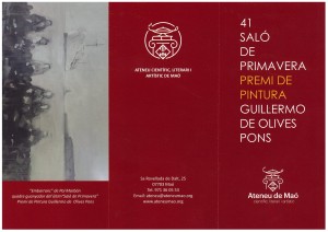 Bases Premio de Pintura Guillermo de Olives Pons - Ateneu_Página_1